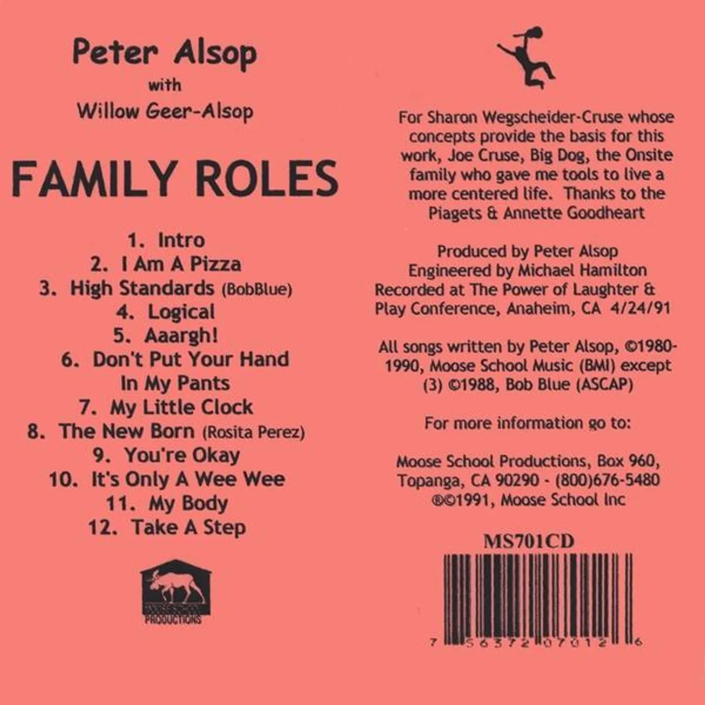Peter Alsop FAMILY ROLES CD