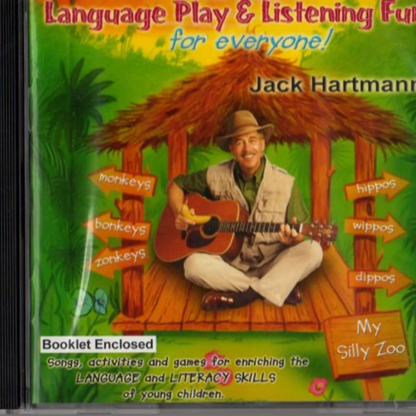 Jack Hartmann LANGUAGE PLAY & LISTENING FUN FOR EVERYONE CD
