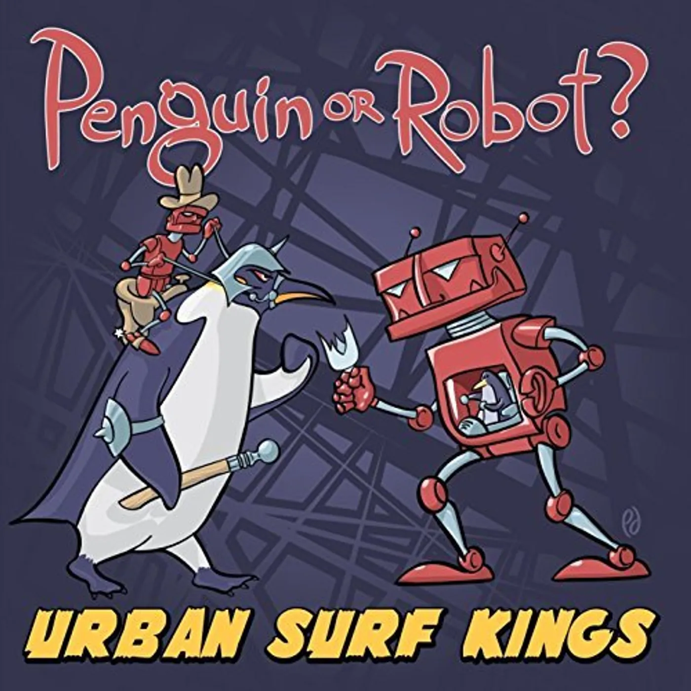 Urban Surf Kings PENGUIN OR ROBOT Vinyl Record