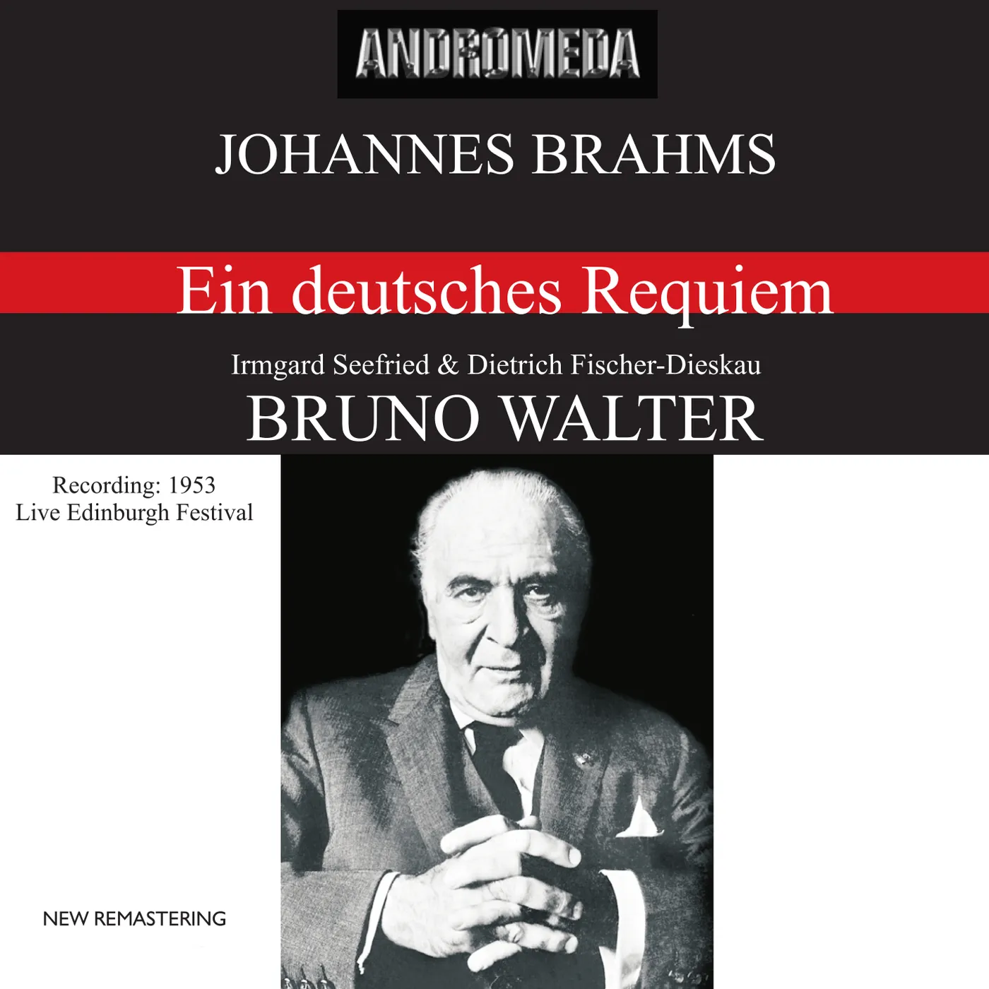 Johannes Brahms EIN DEUTSCHES REQUIEM: SEEFRIE CD