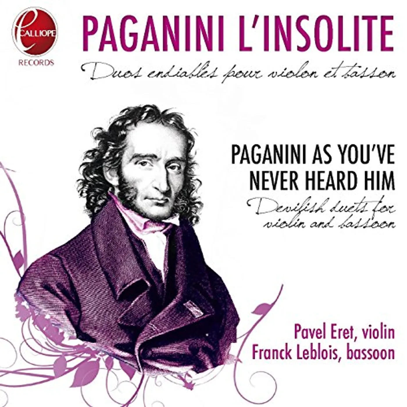 Paganini DUETS FOR VIOLIN AND FAGOTT CD