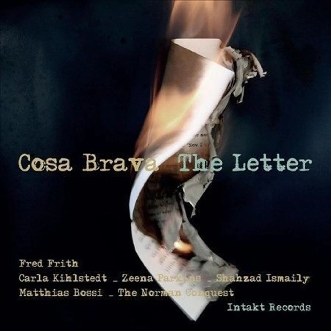 Fred Frith THE LETTER CD