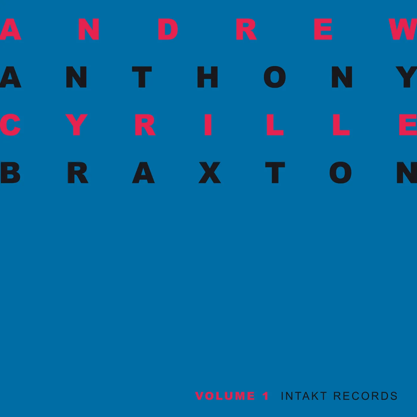 Andrew Cyrille PALINDROME 1 2002 CD
