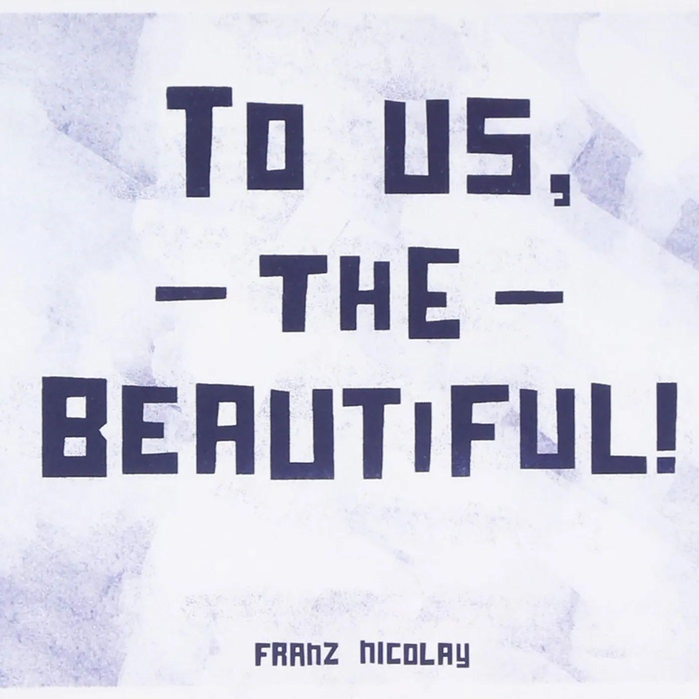 Franz Nicolay TO US THE BEAUTIFUL CD