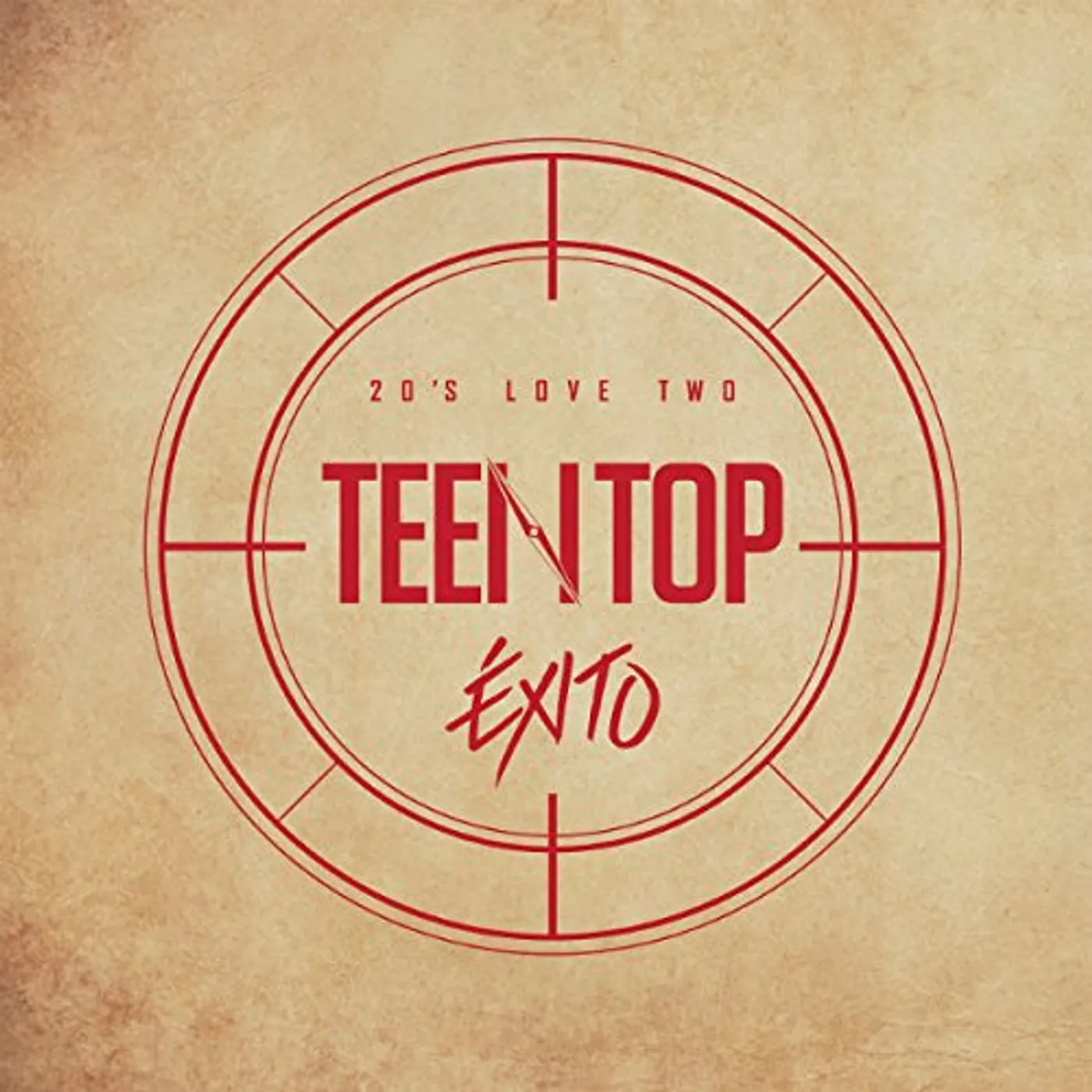 TEEN TOP 20'S LOVE TWO EXITO CD