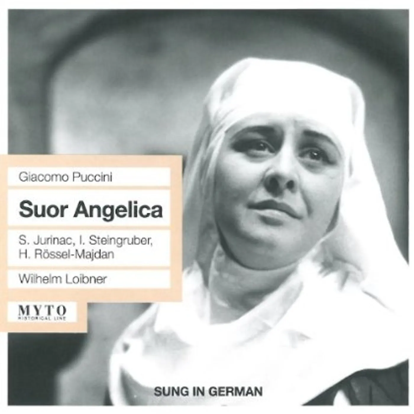 puccini SUOR ANGELICA (SUNG IN GERMAN) CD
