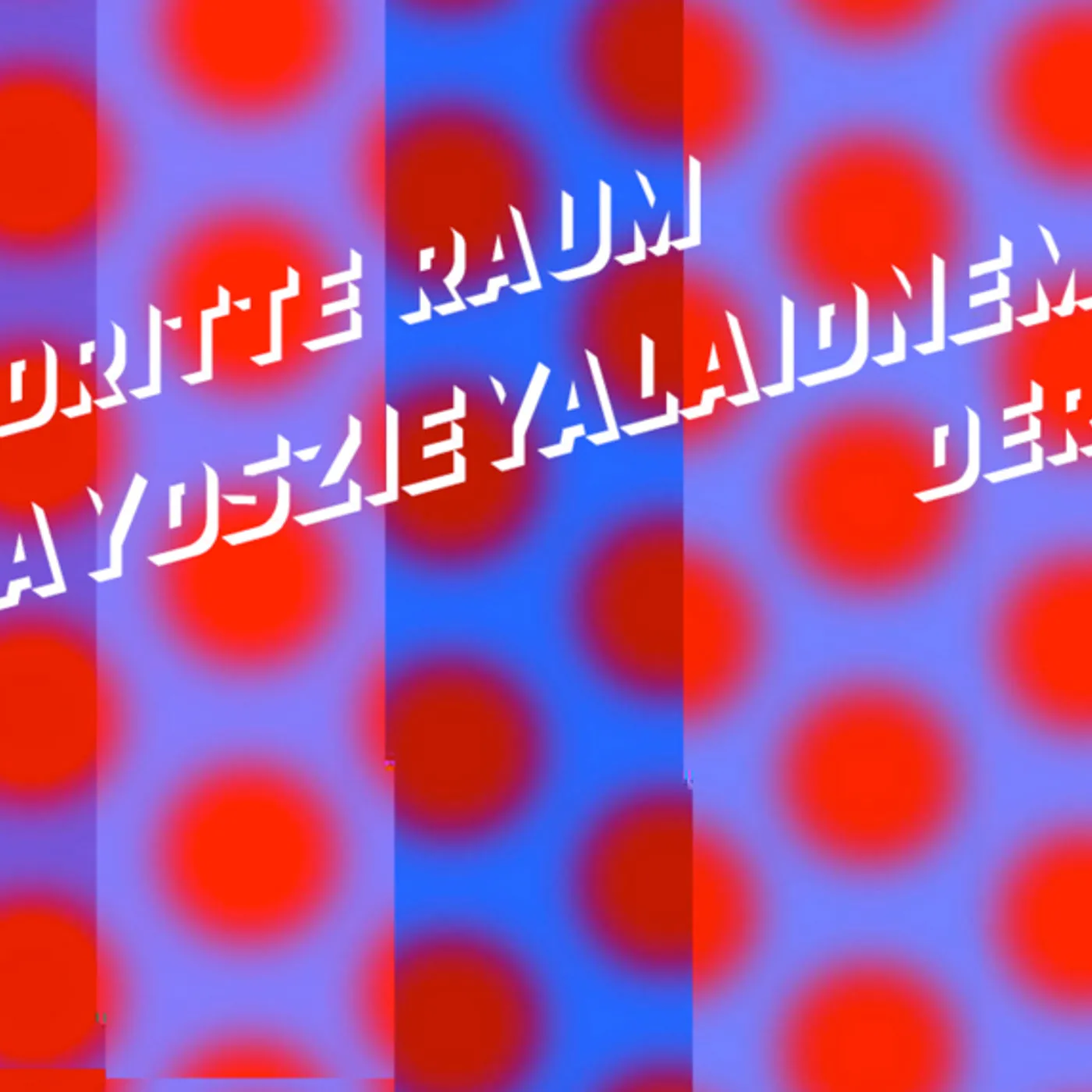 Der Dritte Raum AYDSZIEYALAIDNEM CD