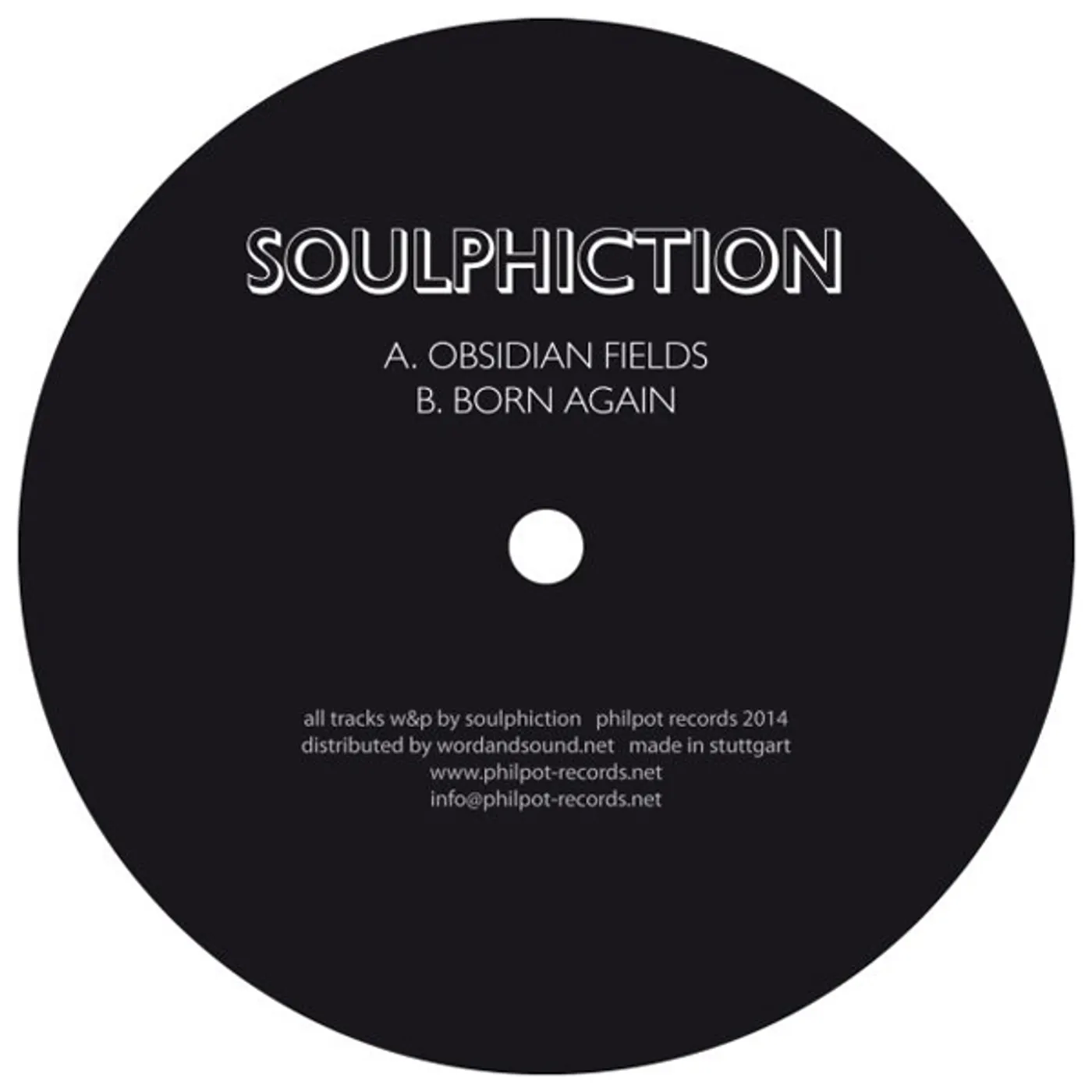 Soulphiction Obsidian Fields Vinyl Record