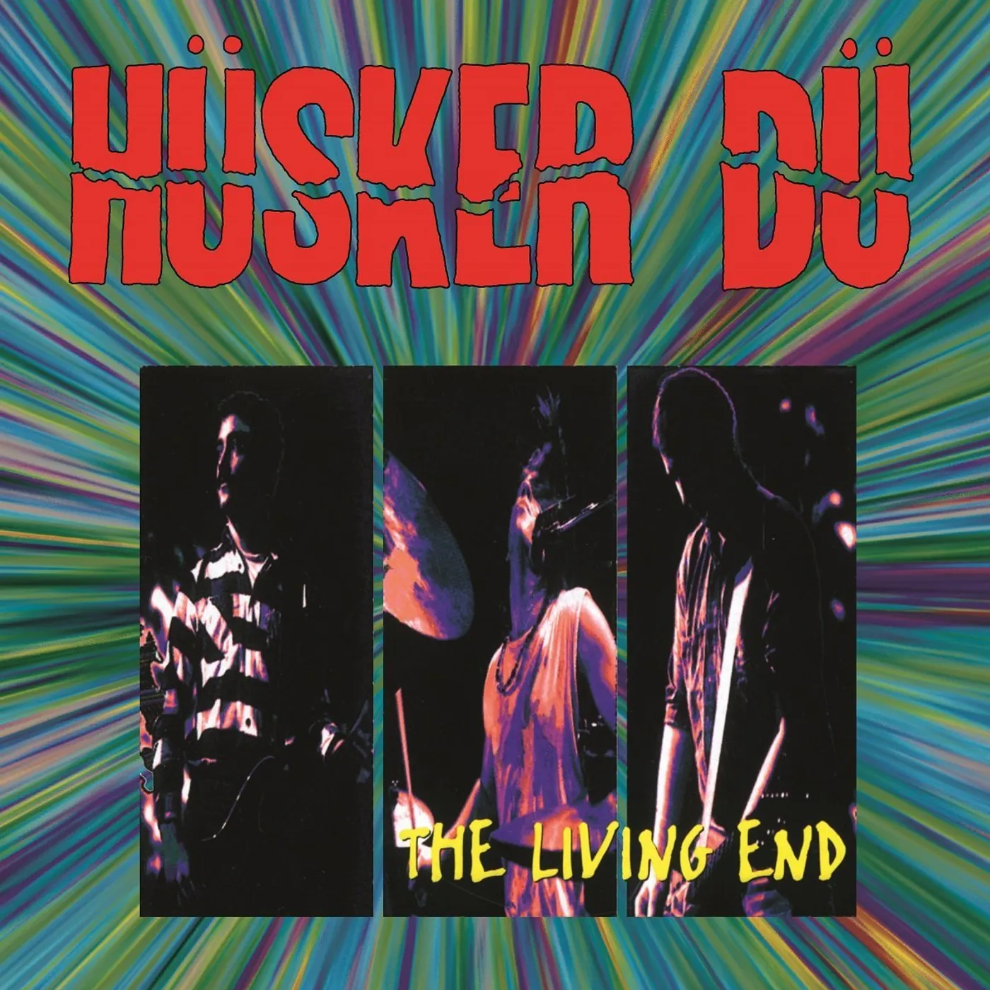 Hüsker Dü LIVING END Vinyl Record