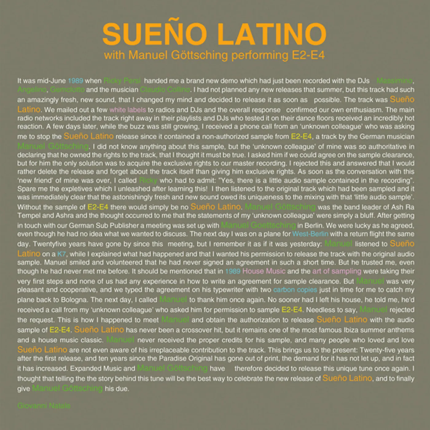 Sueño Latino Vinyl Record