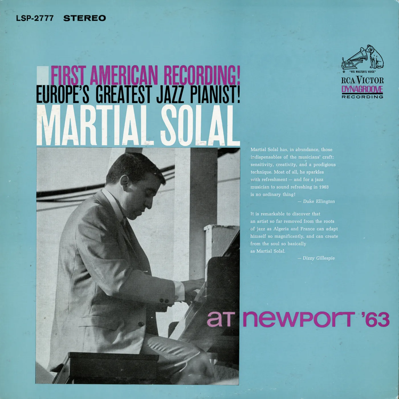 MARTIAL SOLAL AT NEWPORT 63 CD