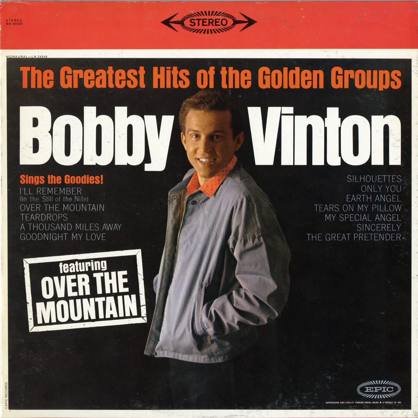 Bobby Vinton GREATEST HITS OF THE GOLDEN GROUPS CD