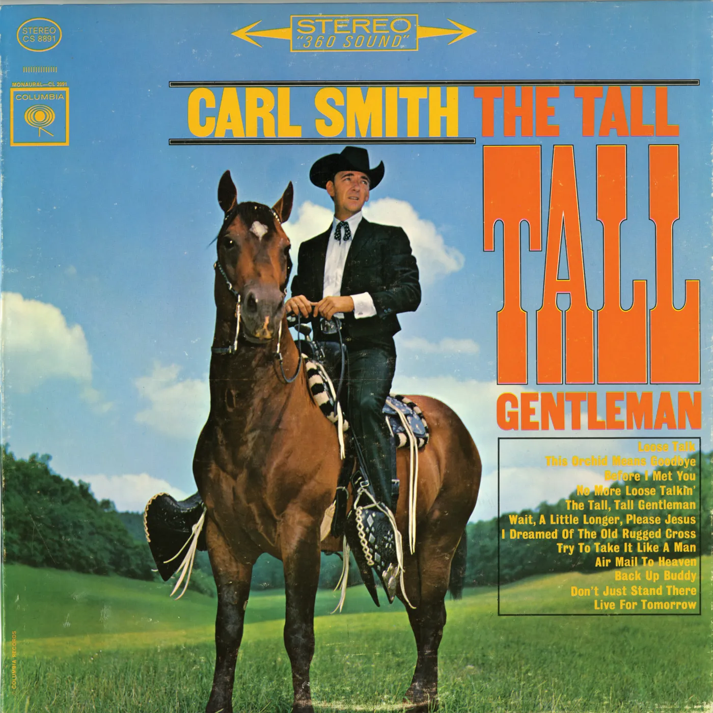 Carl Smith TALL TALL GENTLEMAN CD