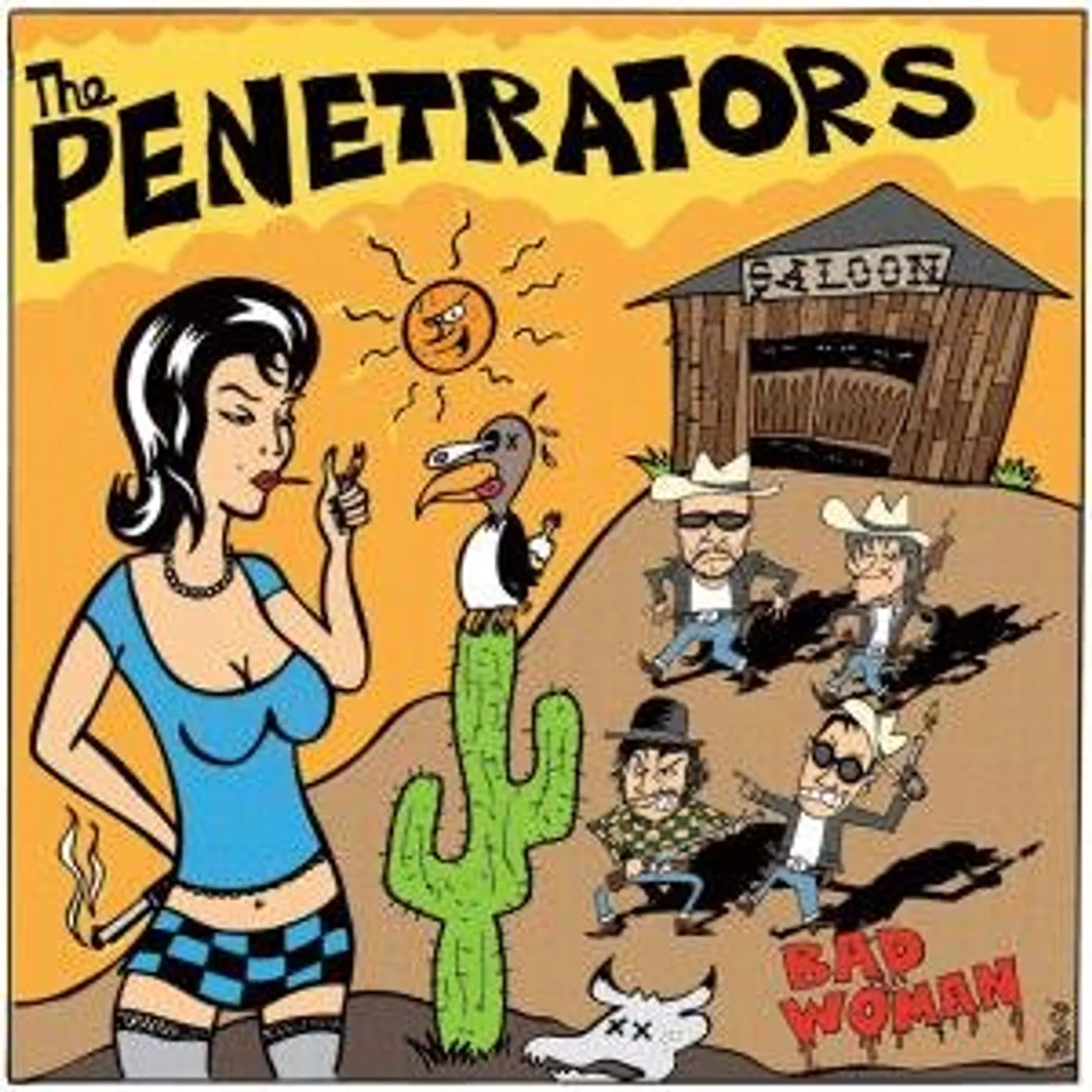 The Penetrators BAD WOMAN CD