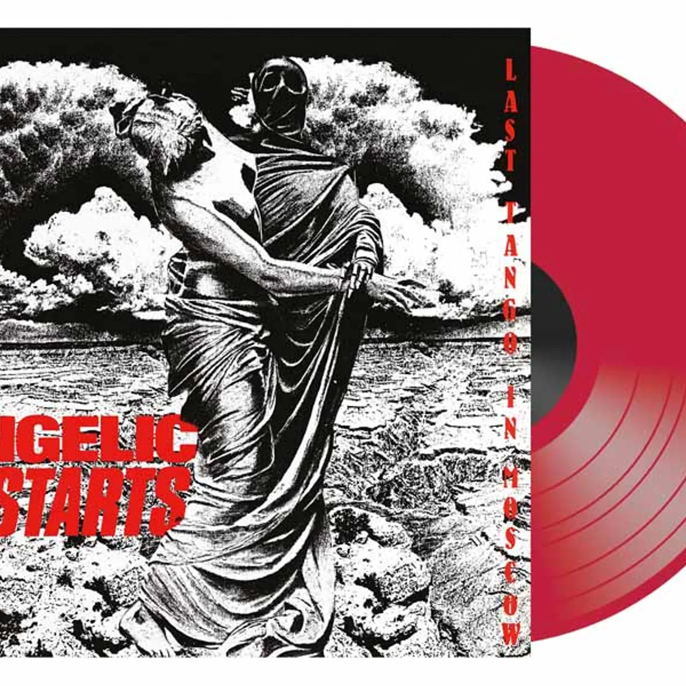 Angelic Upstarts LAST TANGO IN MOSCOW Vinyl Record - Colored Vinyl, UK Release