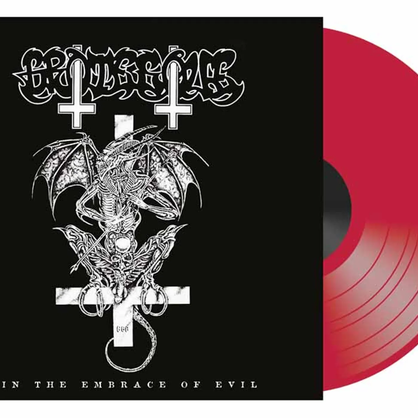 Grotesque IN THE EMBRACE OF EVIL Vinyl Record