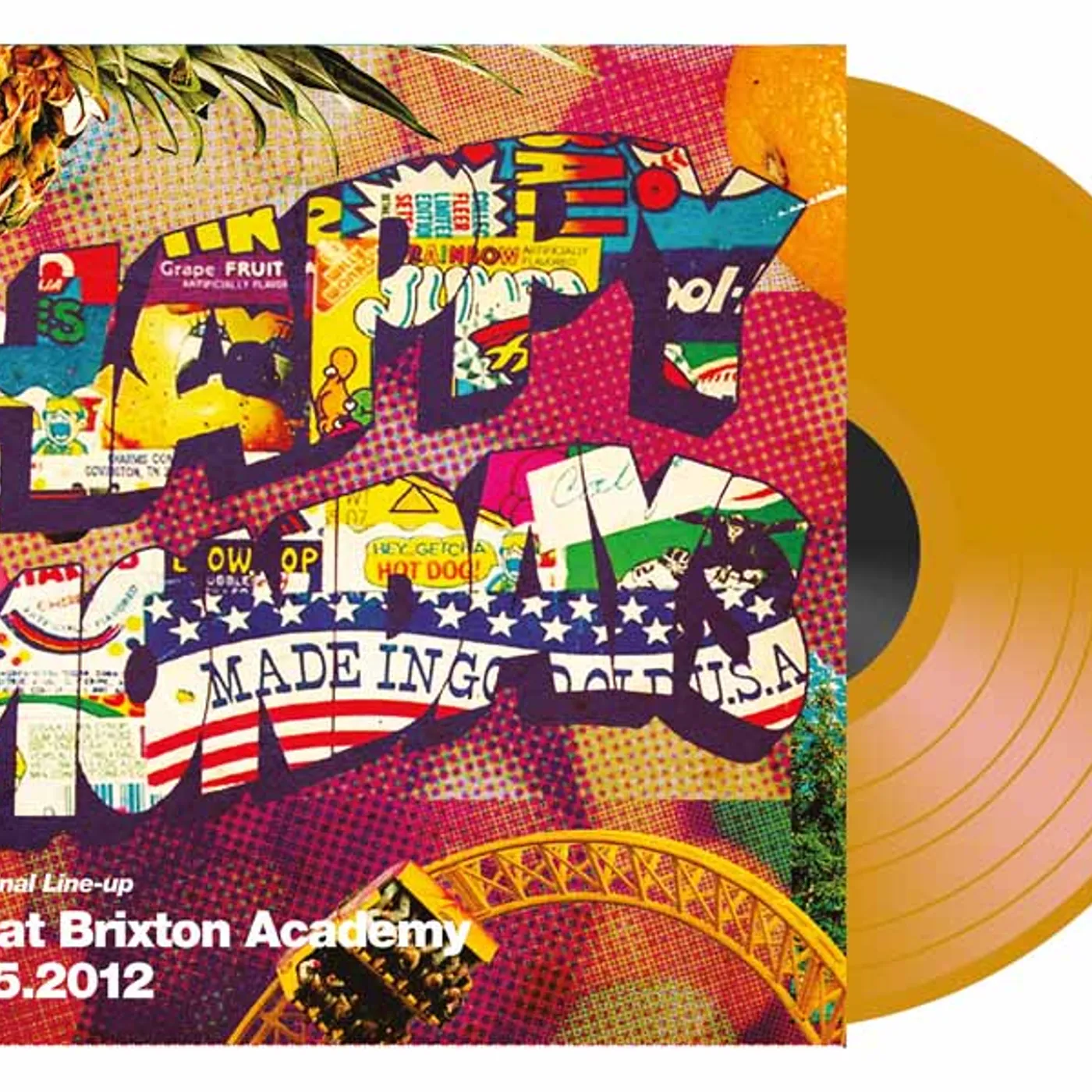 Happy Mondays LIVE BRIXTON ACADEMY 2012 Vinyl Record - Colored Vinyl, UK Release