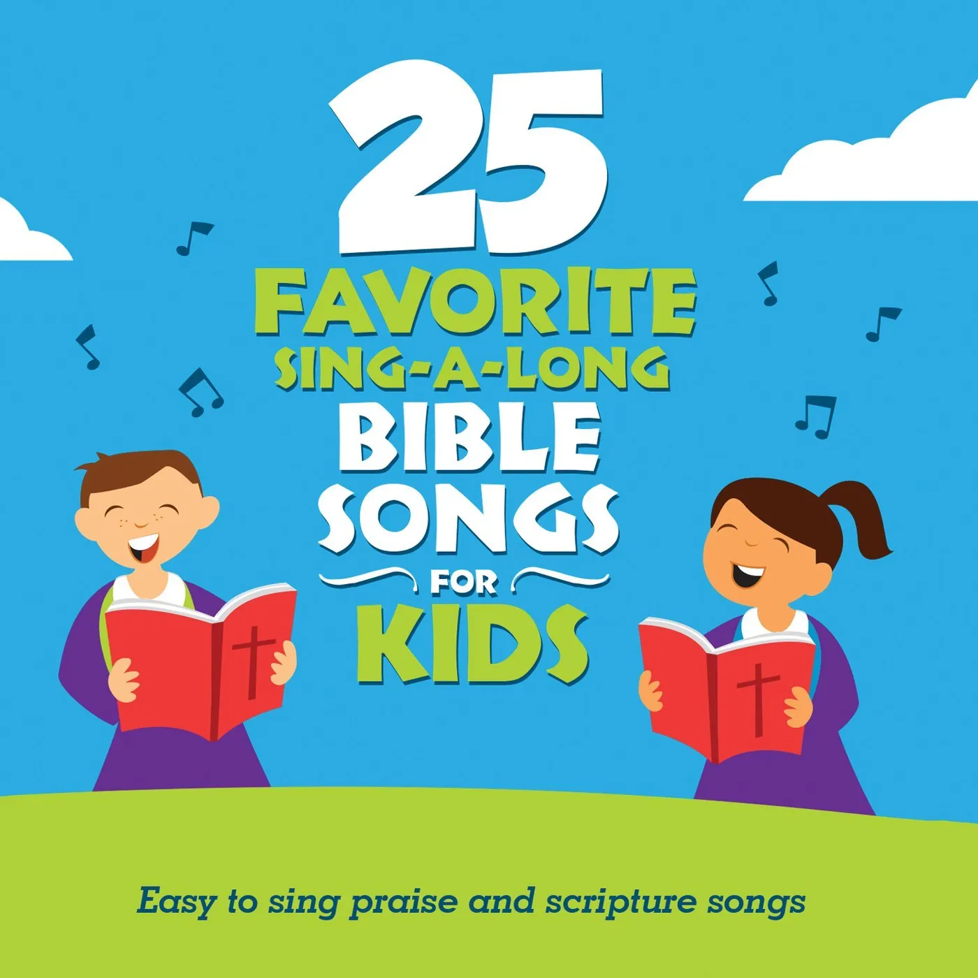 Songtime Kids 25 FAVORITE SING-A-LONG BIBLE SONGS FOR KIDS CD