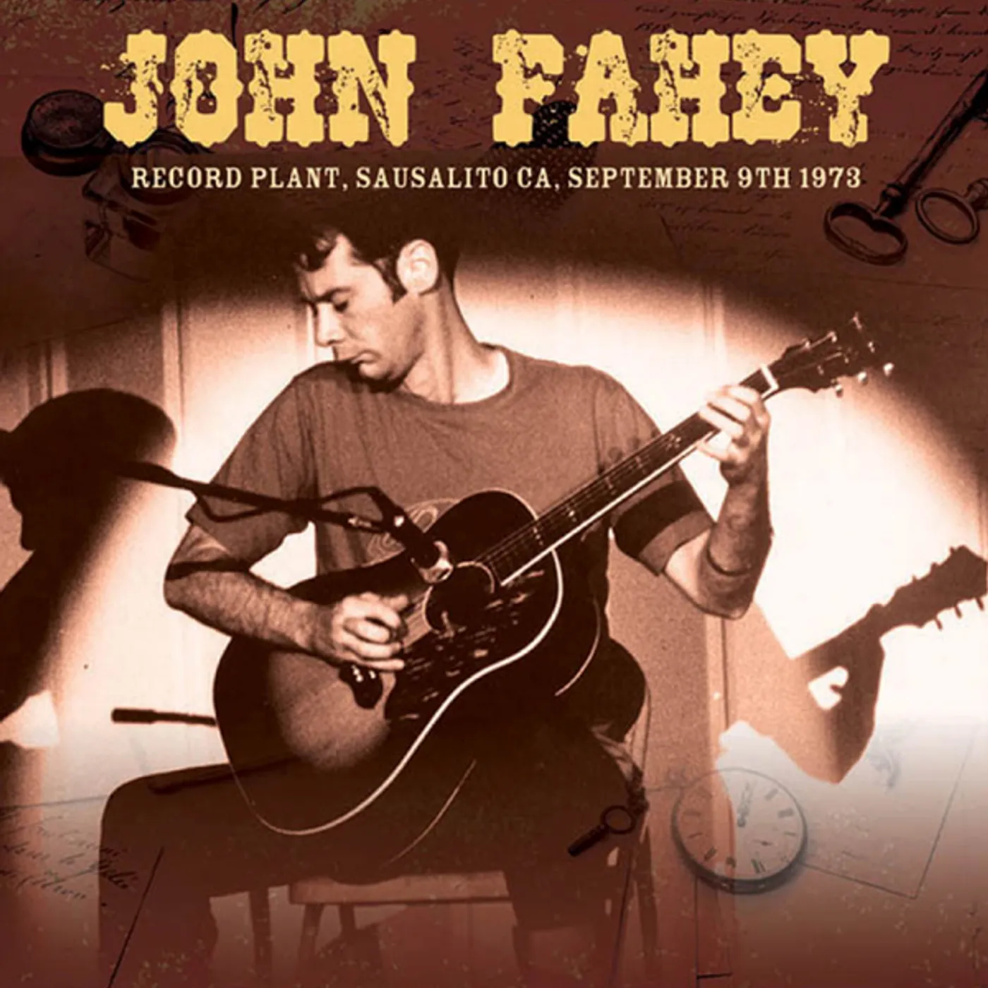 John Fahey RECORD PLANT SAUSALITO CA SEPTEMBER 9TH 1973 CD