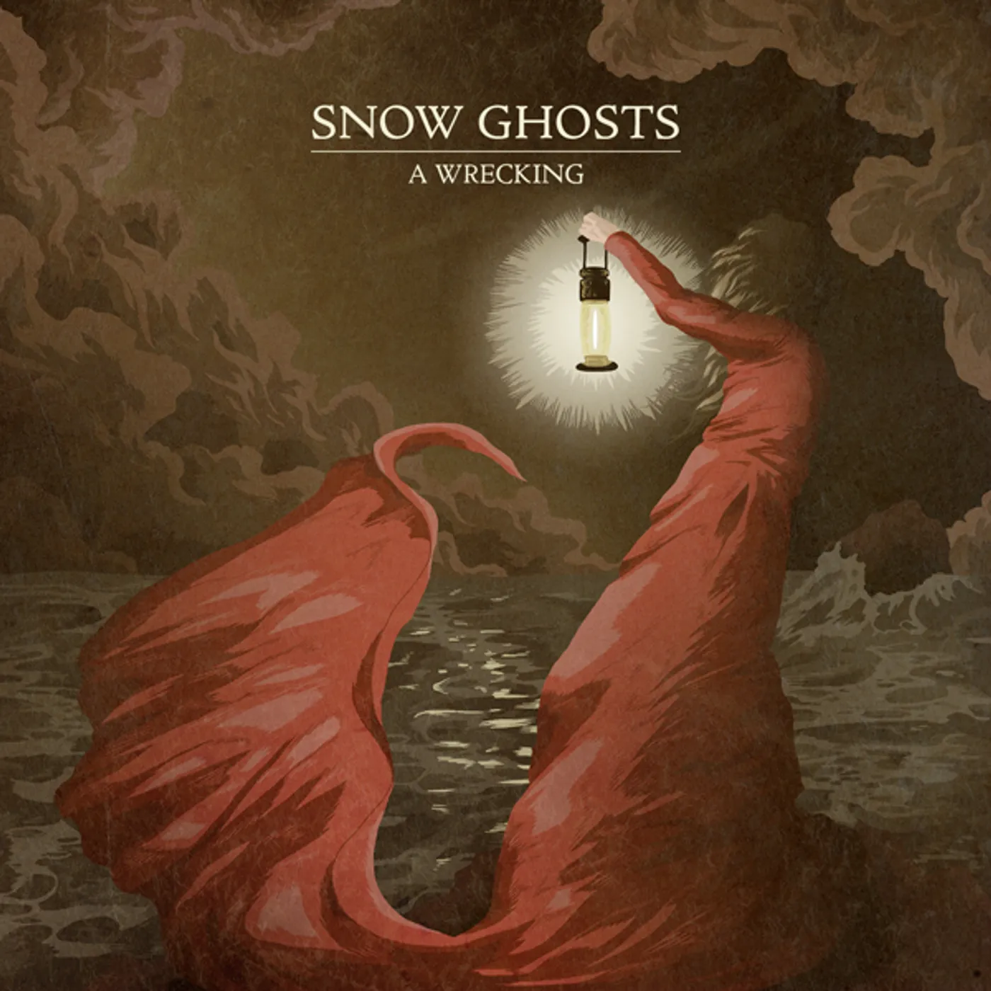 Snow Ghosts WRECKING Vinyl Record - 180 Gram Pressing