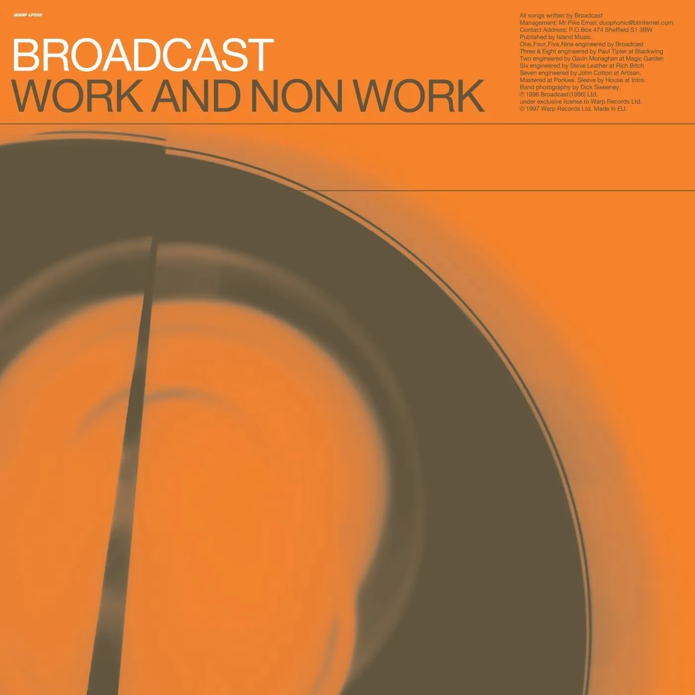 Broadcast WORK & NON-WORK CD