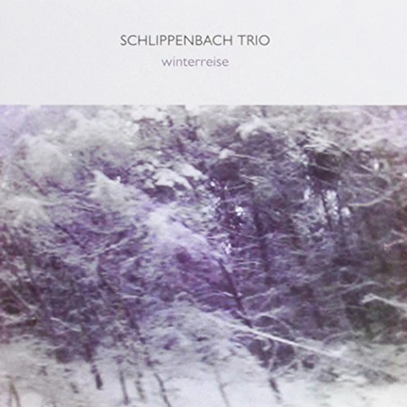 Alexander von Schlippenbach WINTERREISE CD