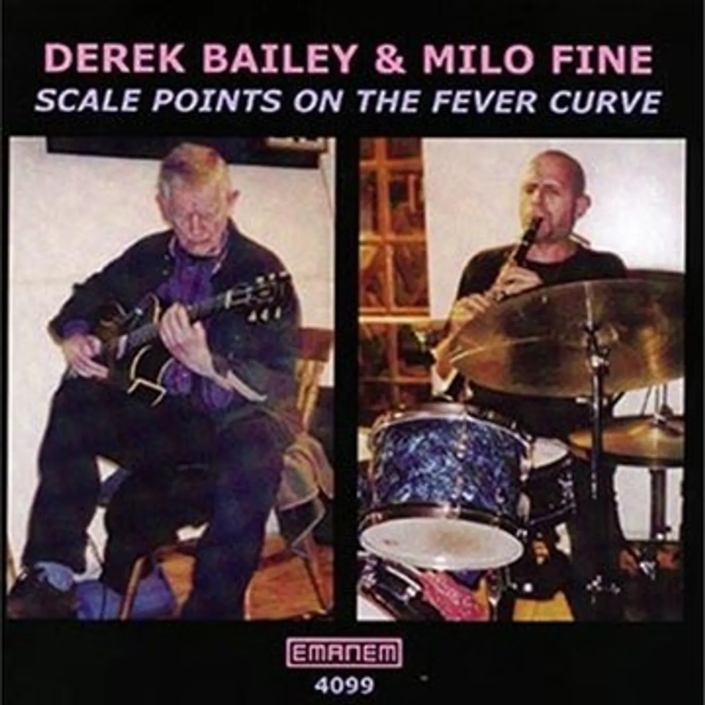 Derek Bailey SCALE POINTS ON THE FEVER CURVE CD