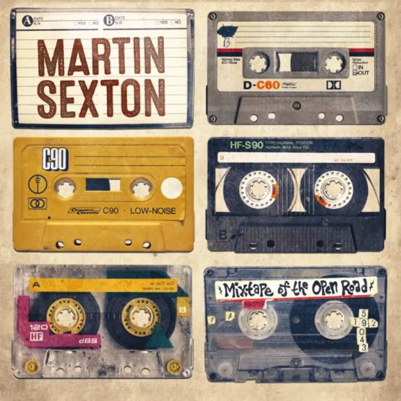 Martin Sexton Mixtape of the Open Road Vinyl Record