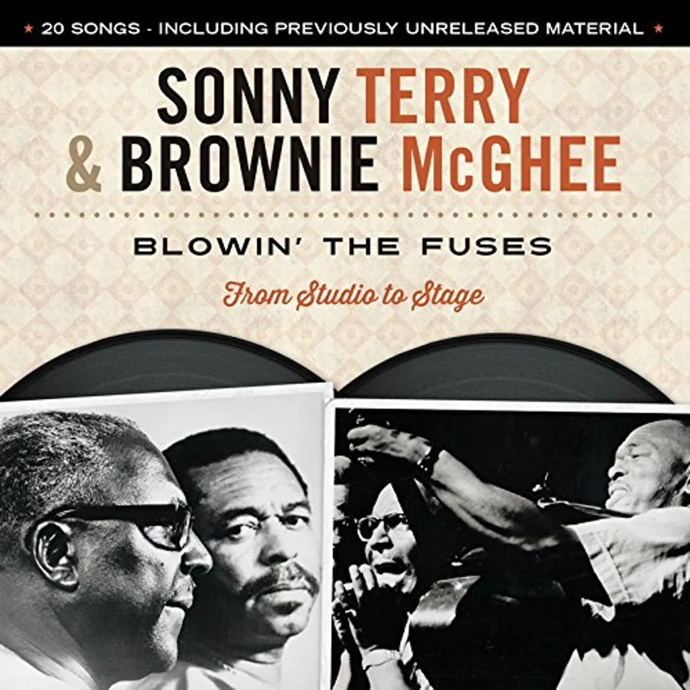 Sonny Terry and Brownie McGhee BLOWIN THE FUSES: FROM STUDIO TO STAGE CD