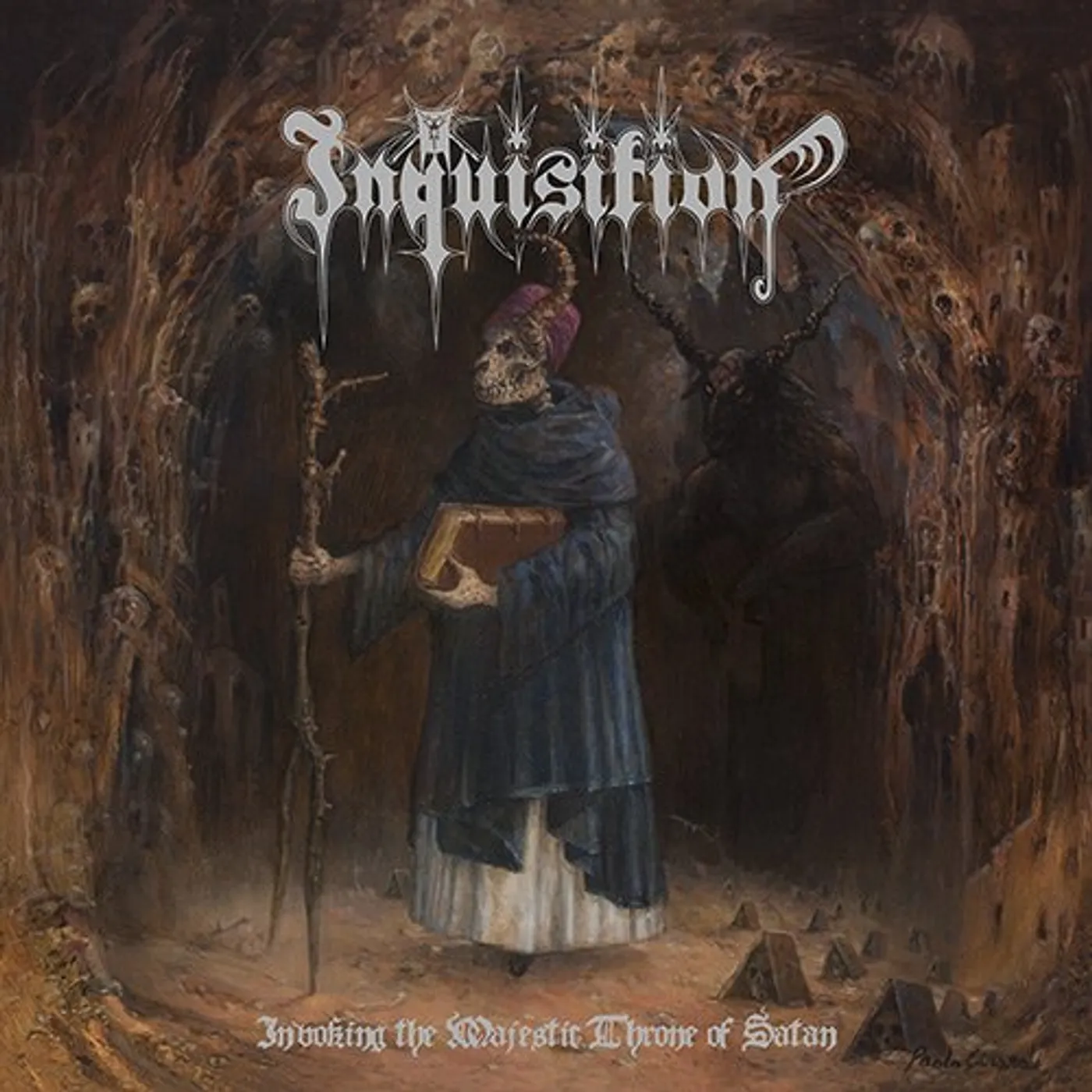 Inquisition Invoking the Majestic Throne of Satan Vinyl Record
