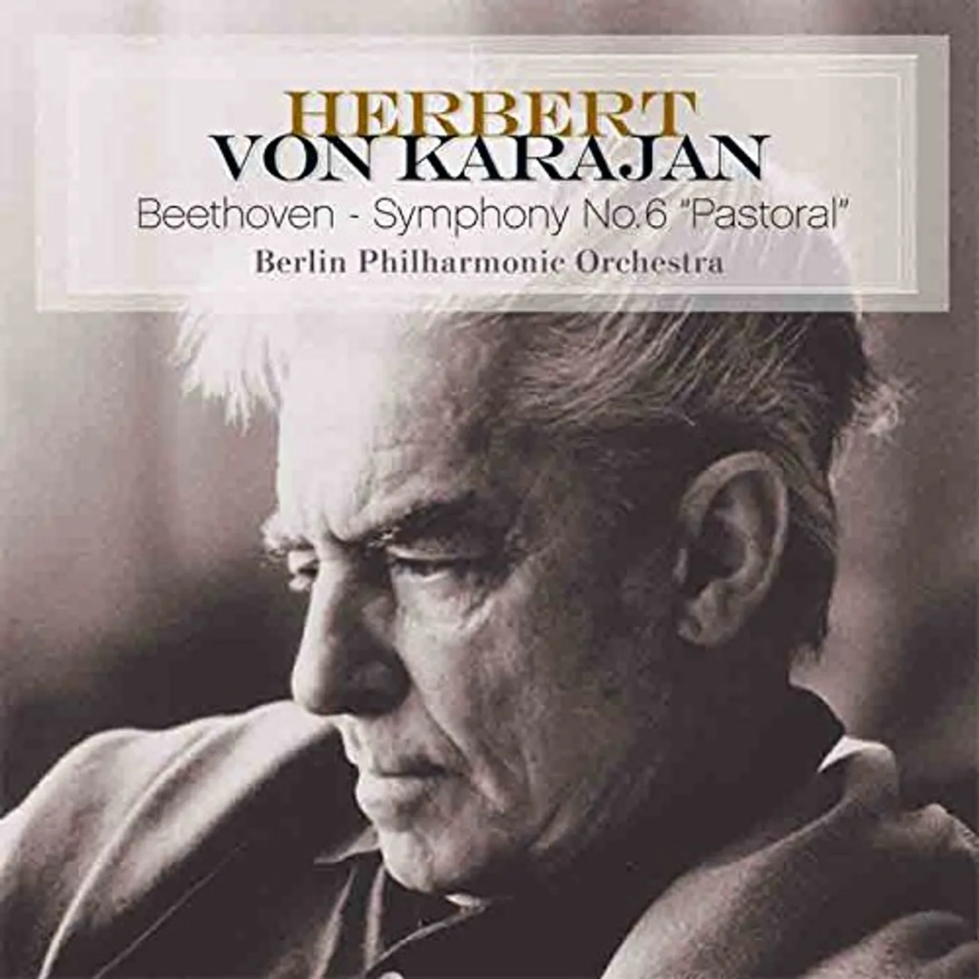Herbert von Karajan BEETHOVEN-SYMPHONY NO. 6 PASTORAL Vinyl Record