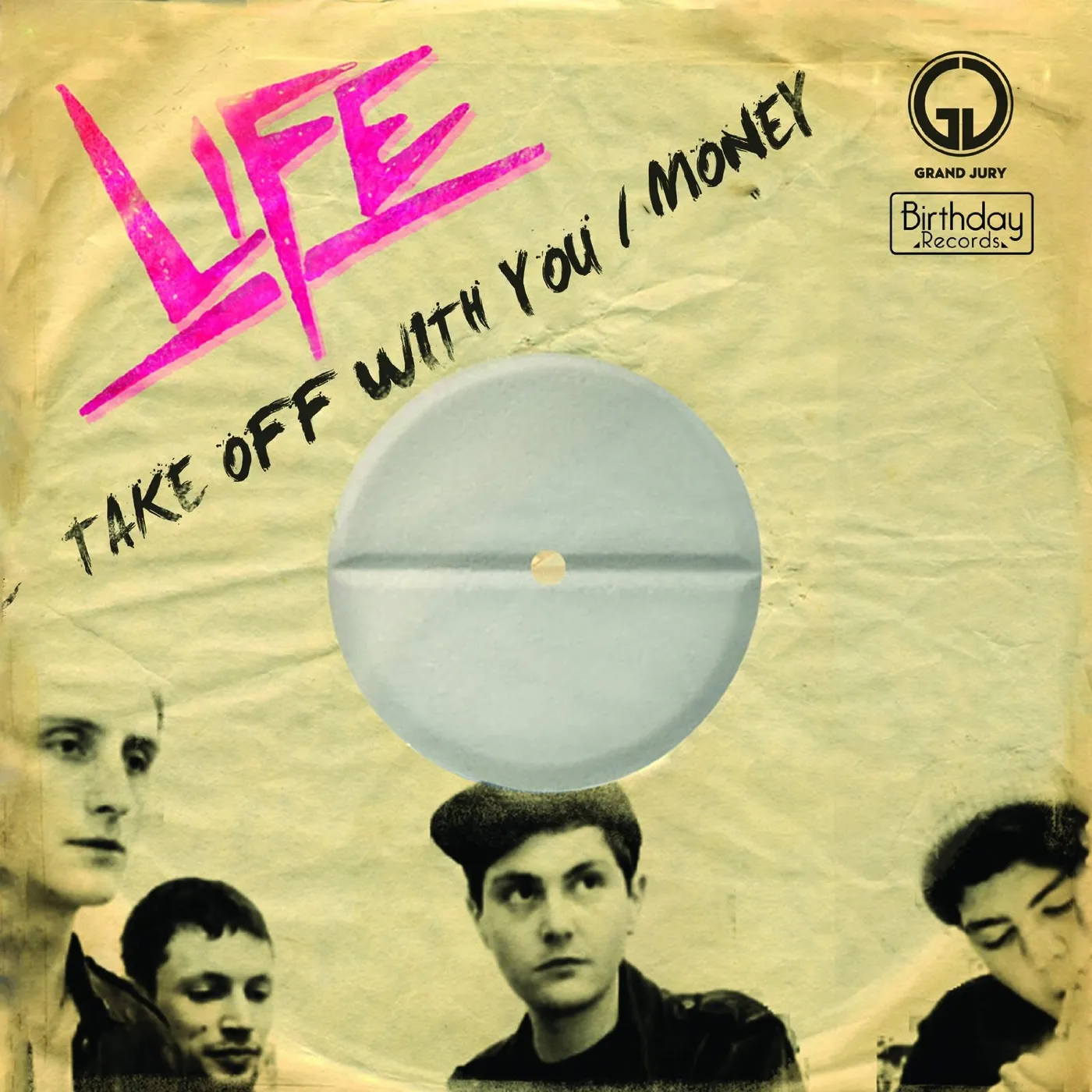 Life TAKE OFF WITH YOU / MONEY Vinyl Record