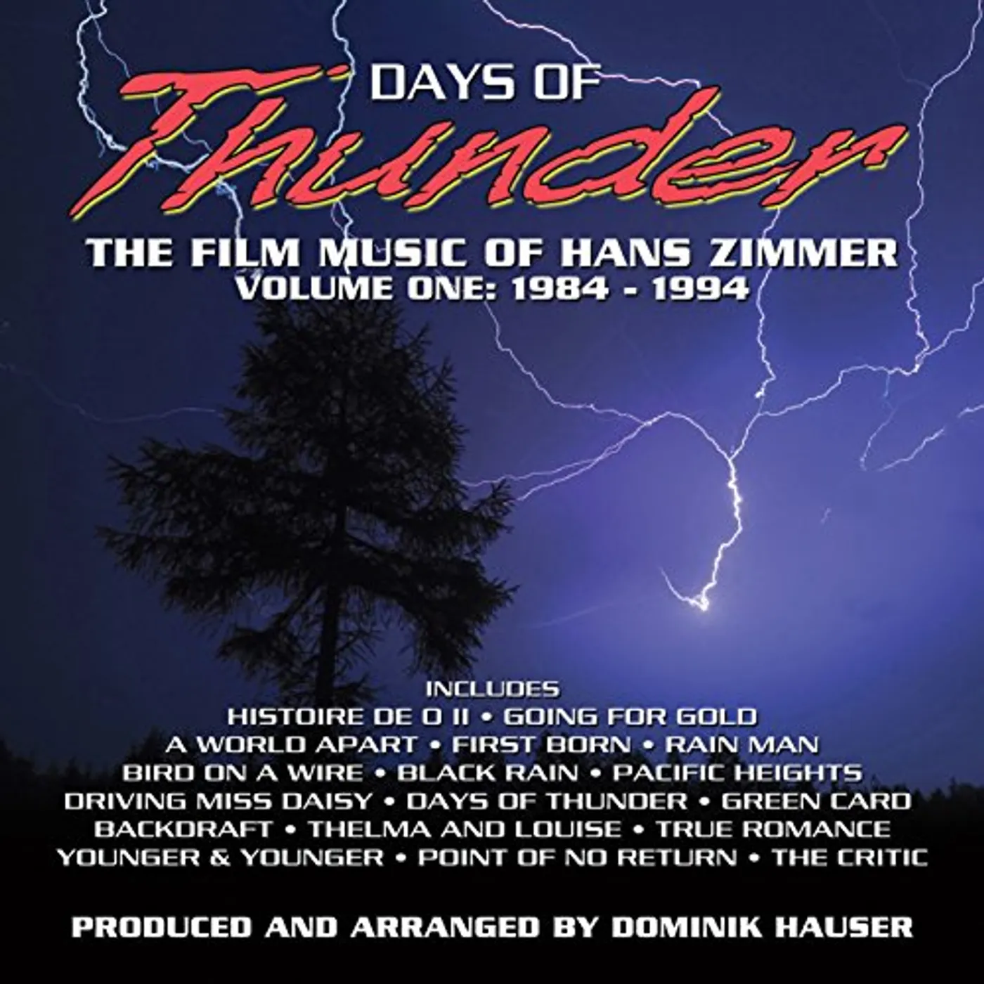 Hans Zimmer DAYS OF THUNDER / Original Soundtrack CD