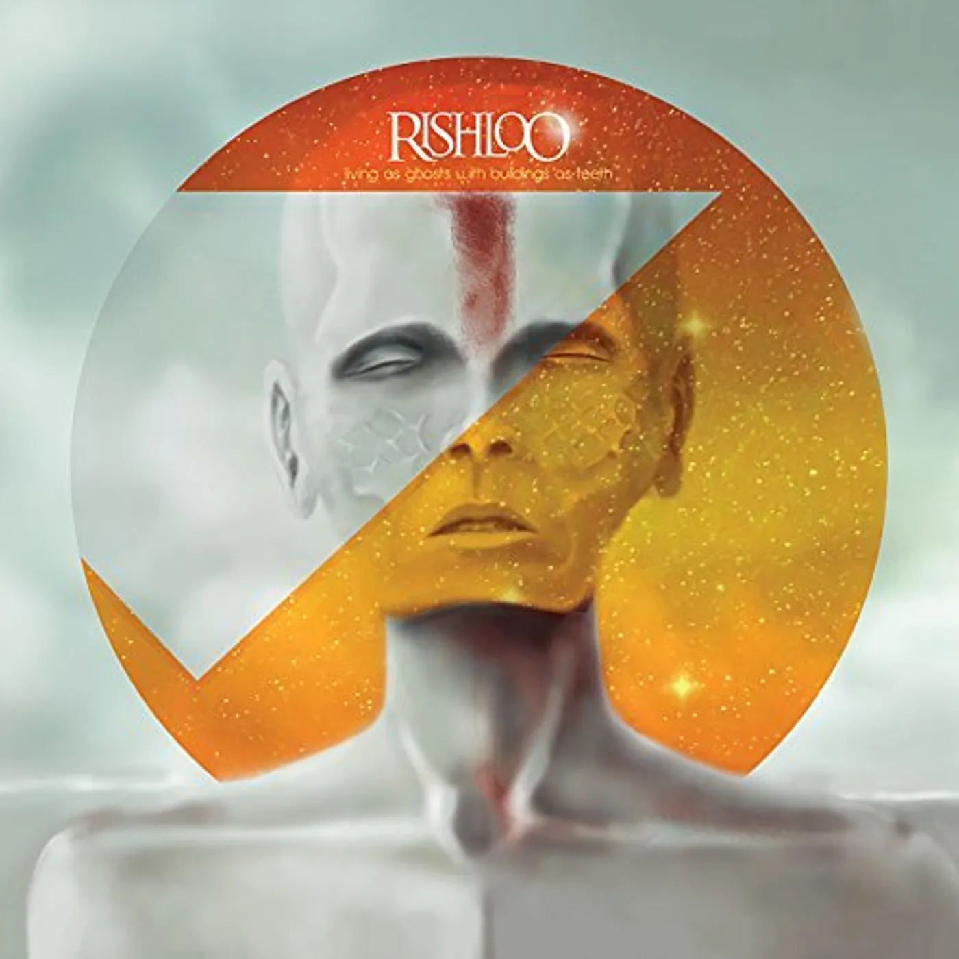 Rishloo LIVING AS GHOSTS WITH BUILDINGS AS TEETH CD