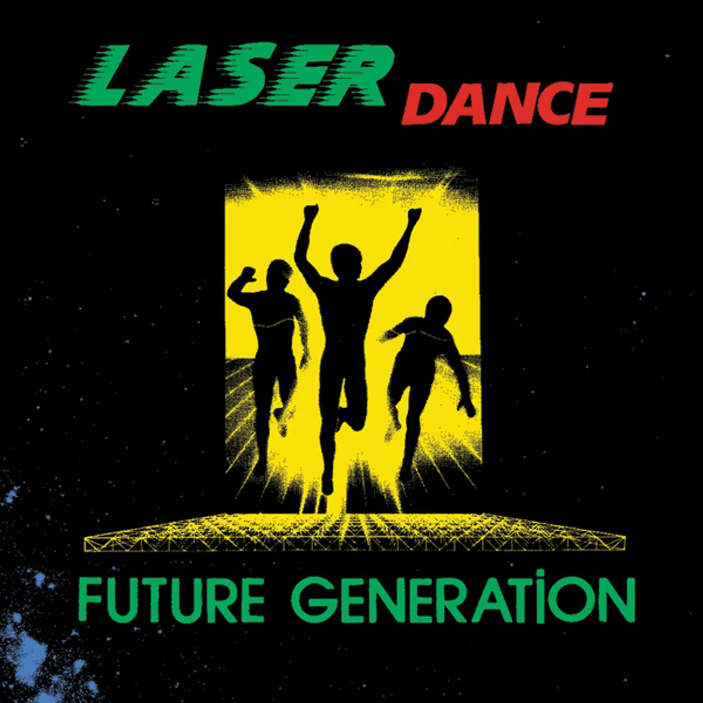 Laserdance FUTURE GENERATION Vinyl Record - Italy Release