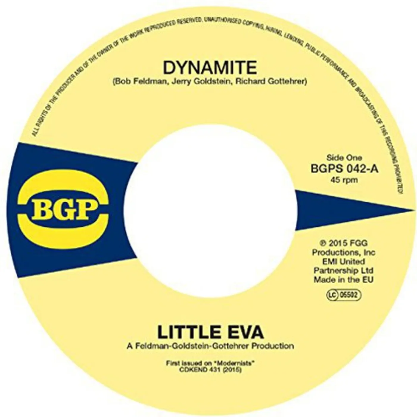 Little Eva DYNAMITE / GET READY / UPTIGHT Vinyl Record