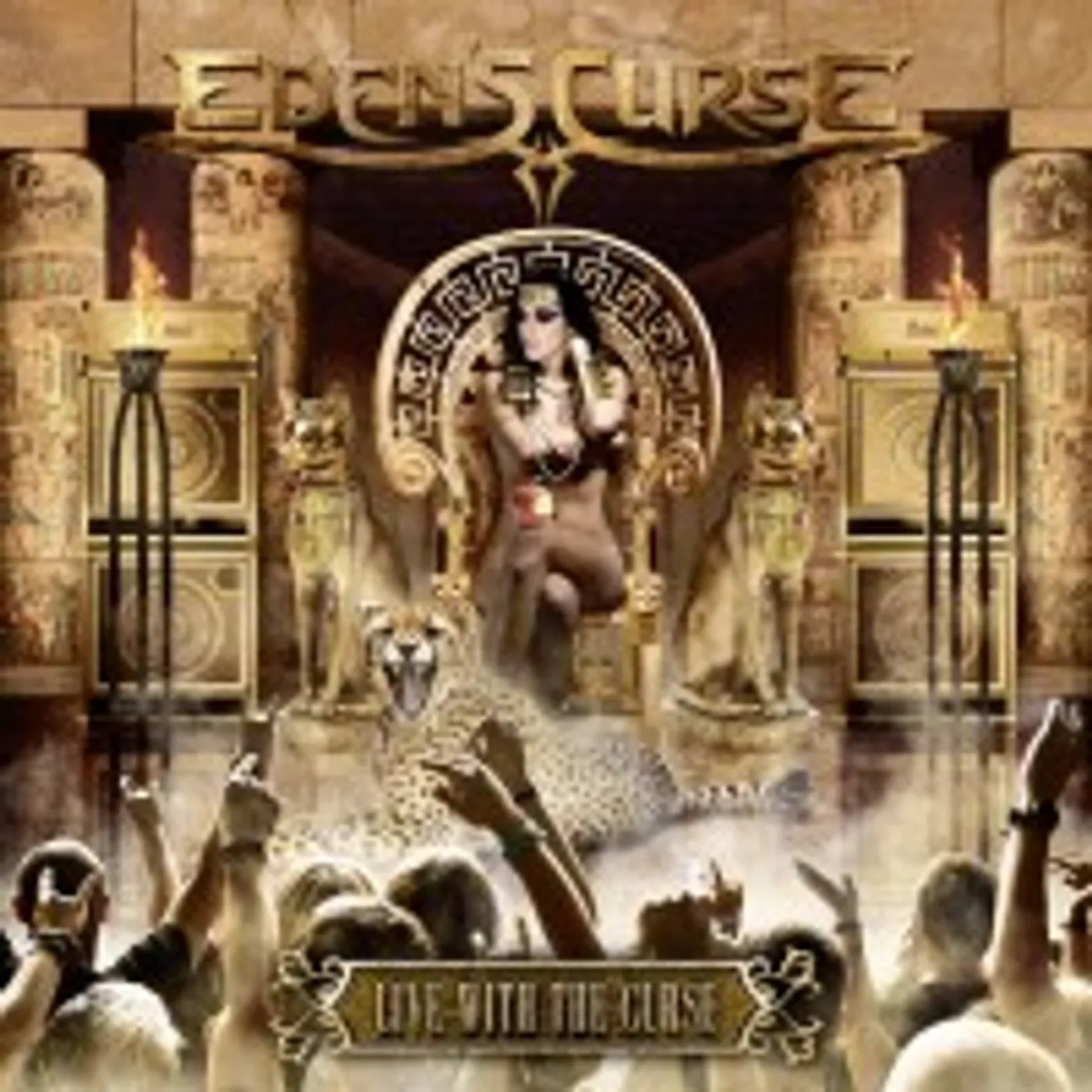 Eden's Curse LIVE WITH THE CURSE CD