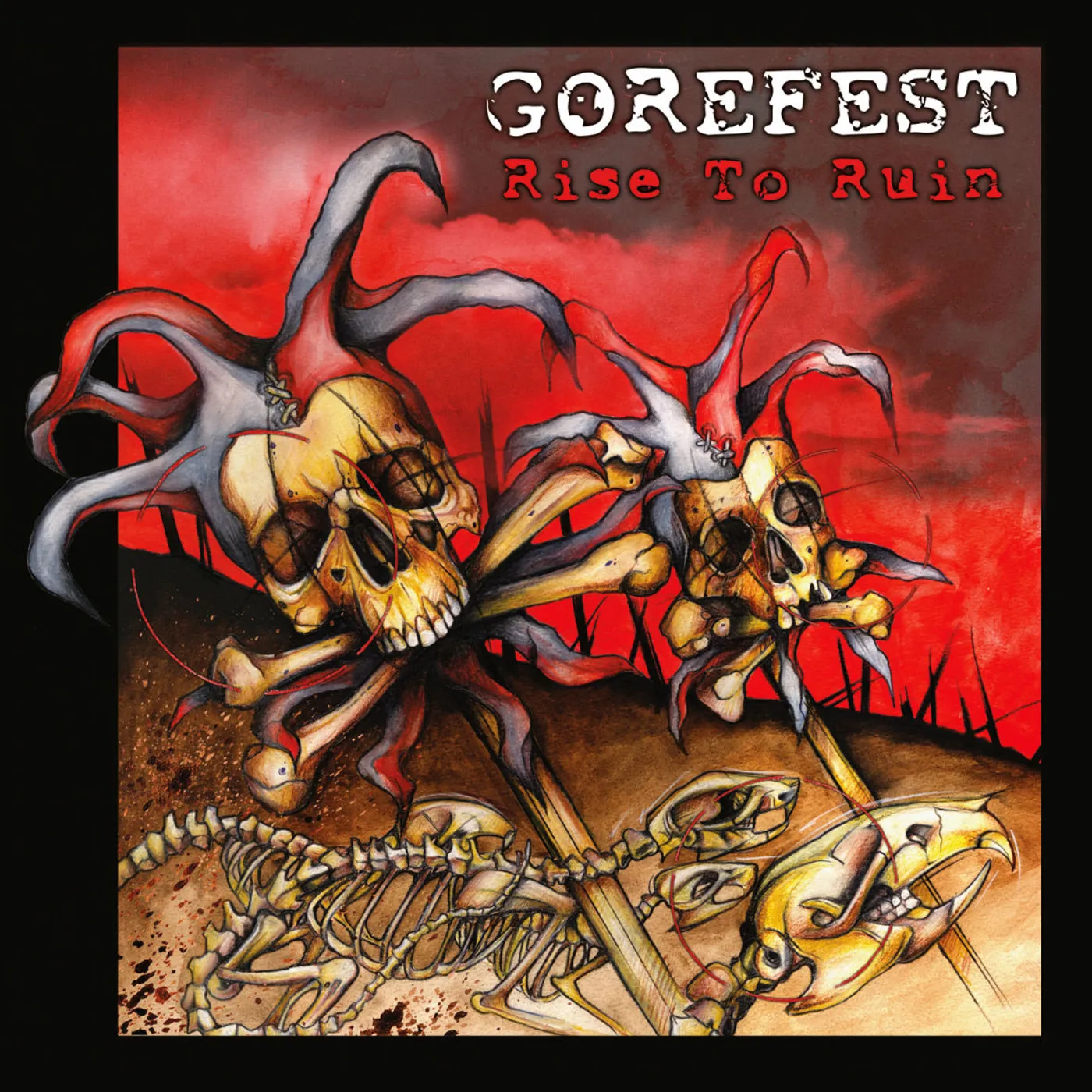 Gorefest ROSE TO RUIN CD