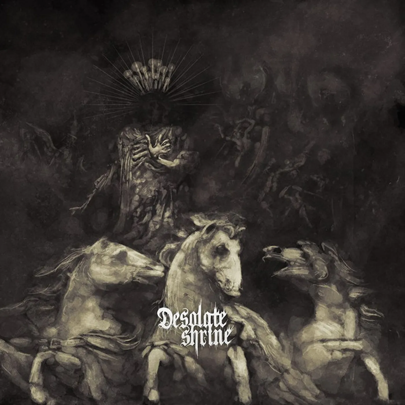 Desolate Shrine HEART OF THE NETHERWORLD Vinyl Record