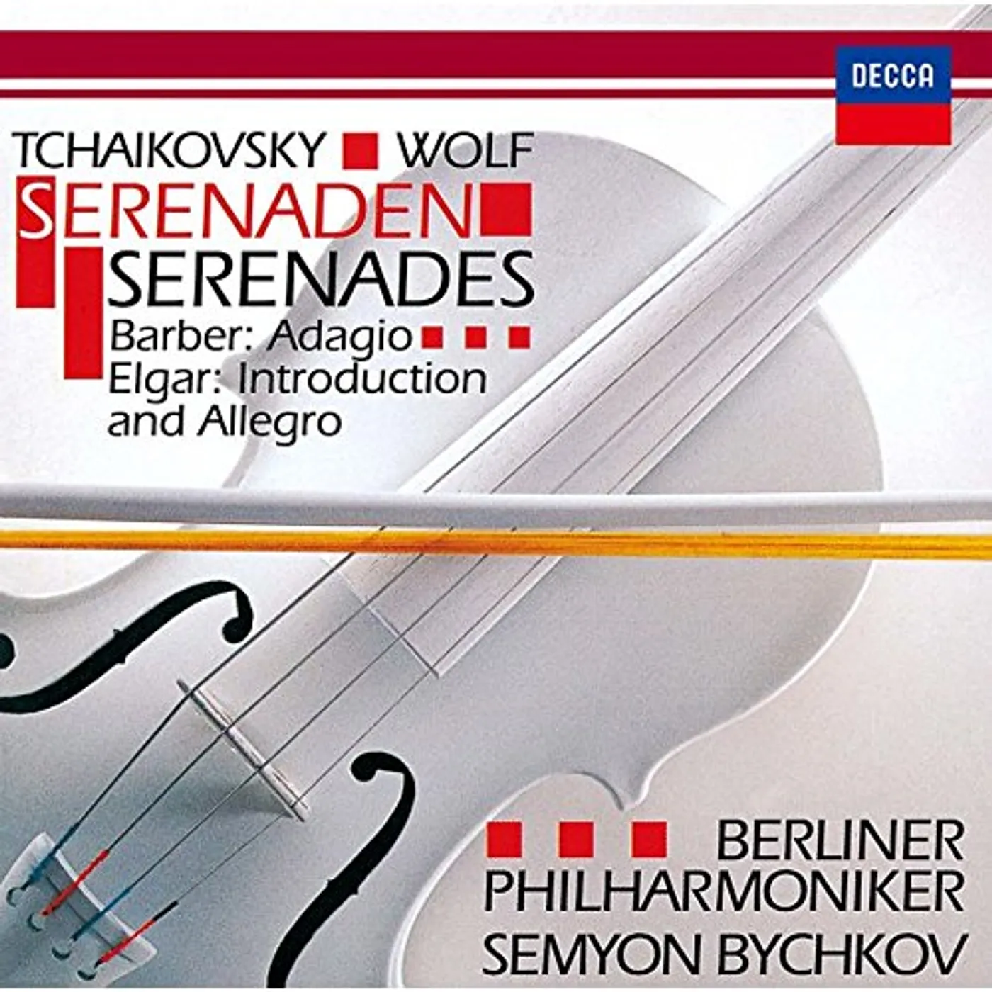 Semyon Bychkov TCHAIKOVSKY / WOLF / ELGAR CD