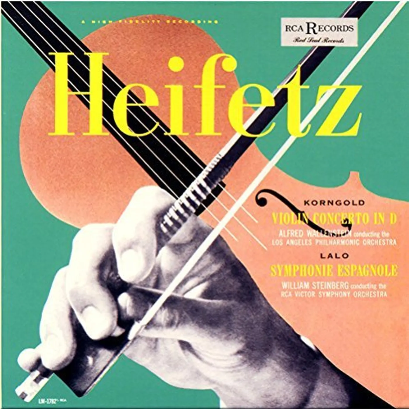 Jascha Heifetz KORNGOLD: VIOLIN CONCERTO & LALO CD