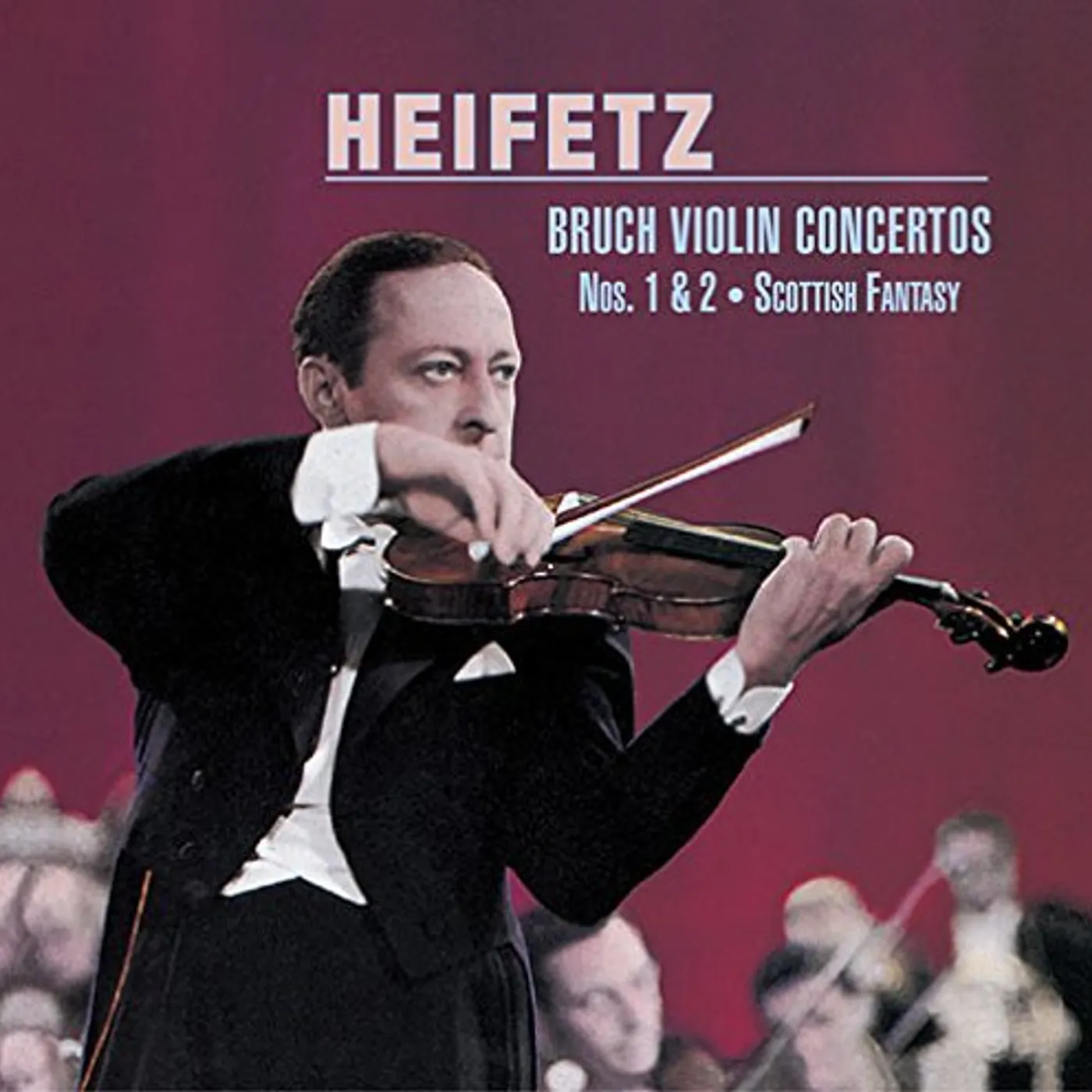 Jascha Heifetz BRUCH: VIOLIN CONCERTOS NO. 1. NO. 2 CD