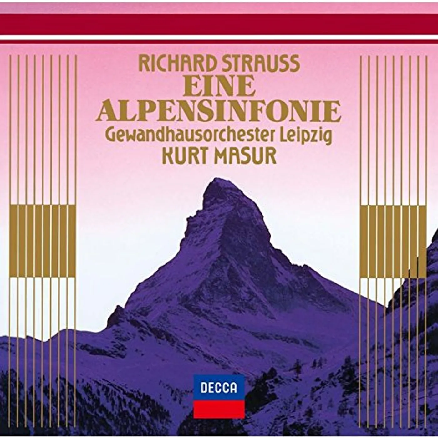 Kurt Masur R. STRAUSS: EINE ALPENSINFONIE CD