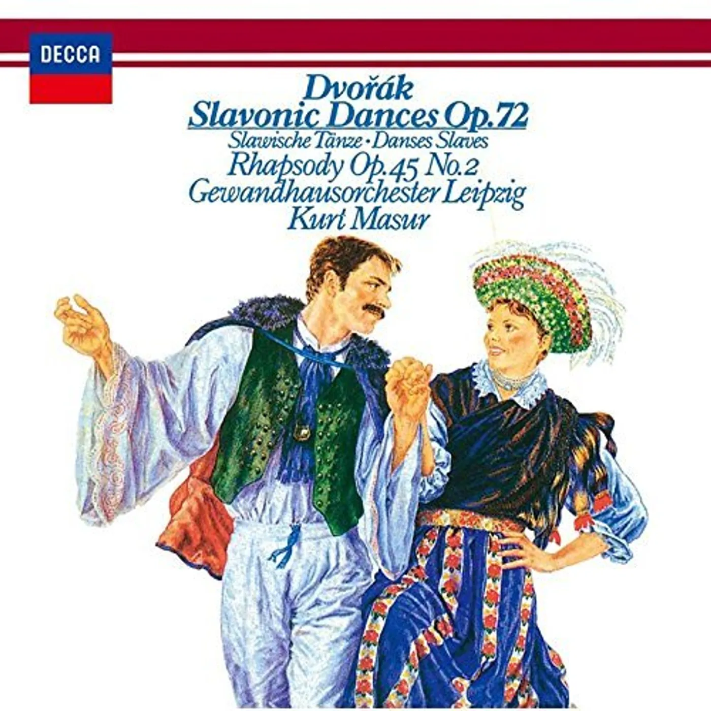 Kurt Masur DVORAK: SLAVONIC DANCES OP. 72. SLAVO CD