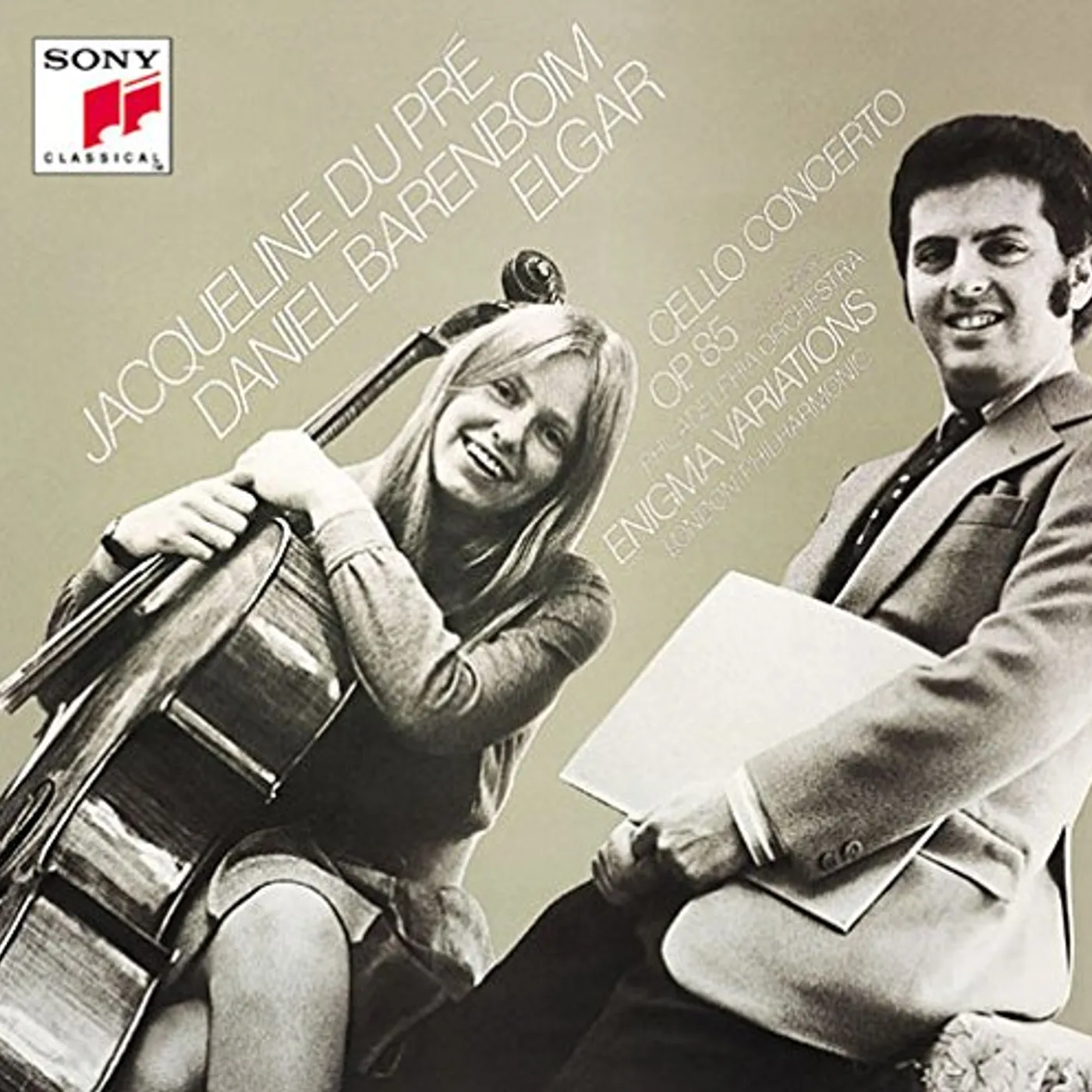 Jacqueline du Pré ELGAR: CELLO CONCERTO & ENIGMA CD