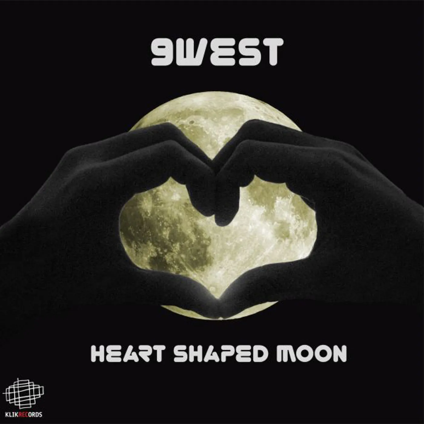 9west Heart Shaped Moon Vinyl Record