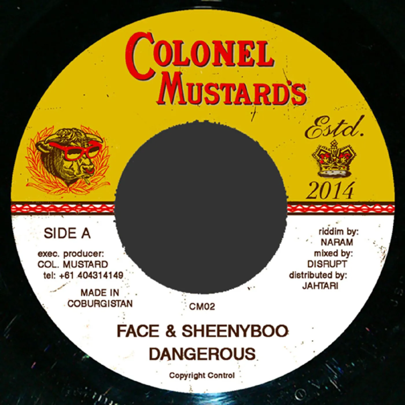 Face & Sheenyboo Dangerous Vinyl Record