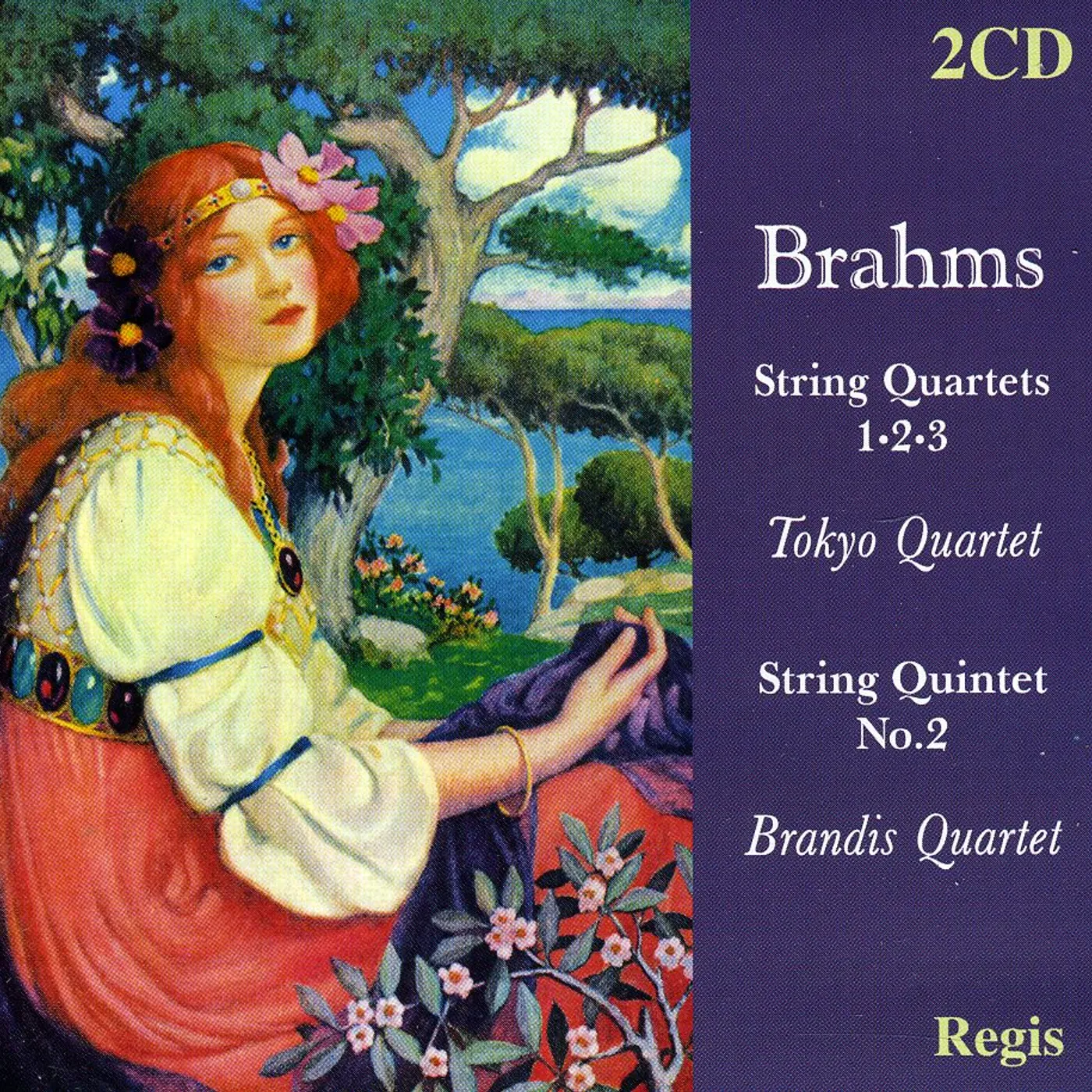 J. Brahms BRAHMS: STRING QUARTETS 1-3 CD