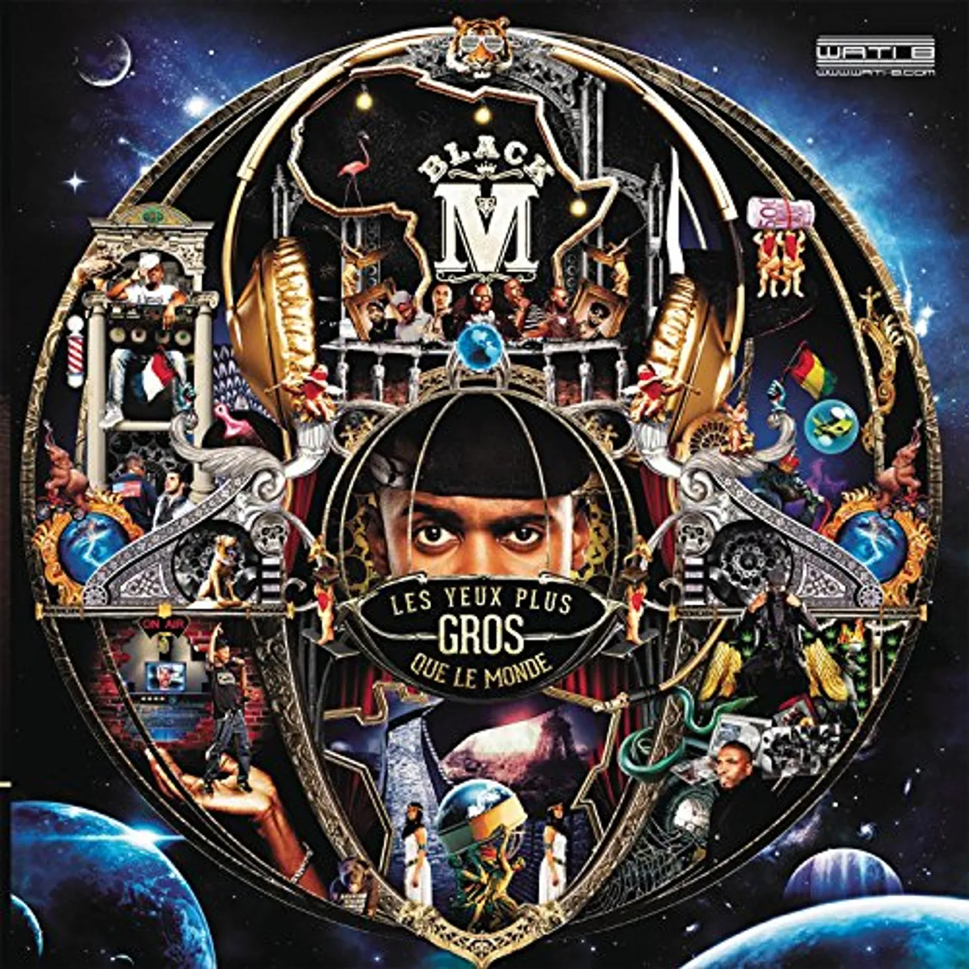 Black M LES YEUX PLUS GROS QUE LE MONDE CD