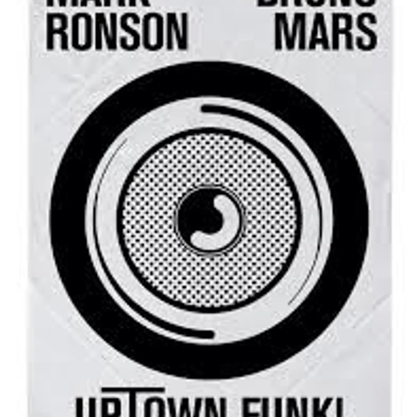 Mark Ronson UPTOWN FUNK Vinyl Record - UK Release